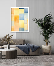 Warm Cool Watercolor Blocks