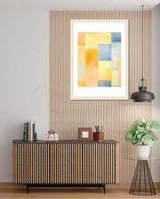 Warm Cool Watercolor Blocks