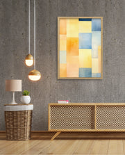 Warm Cool Watercolor Blocks