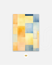 Warm Cool Watercolor Blocks