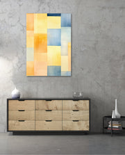 Warm Cool Watercolor Blocks