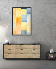 Warm Cool Watercolor Blocks