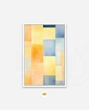 Warm Cool Watercolor Blocks