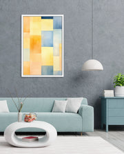 Warm Cool Watercolor Blocks
