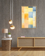 Warm Cool Watercolor Blocks