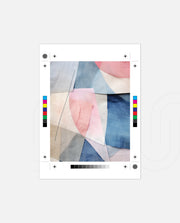 Abstract Collage Layers