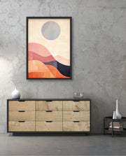 Abstract Sun Wave Blocks