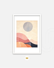 Abstract Sun Wave Blocks