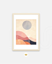 Abstract Sun Wave Blocks