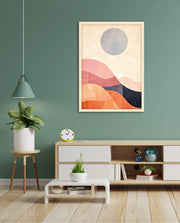 Abstract Sun Wave Blocks