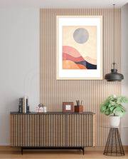 Abstract Sun Wave Blocks