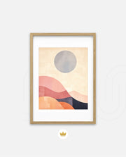 Abstract Sun Wave Blocks