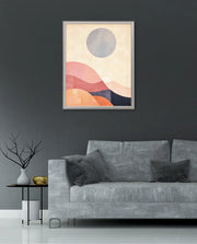 Abstract Sun Wave Blocks