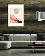 Abstract Sun Wave Blocks