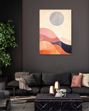 Abstract Sun Wave Blocks