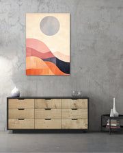 Abstract Sun Wave Blocks