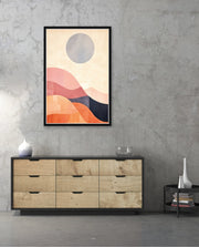 Abstract Sun Wave Blocks