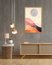 Abstract Sun Wave Blocks