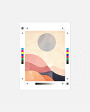 Abstract Sun Wave Blocks