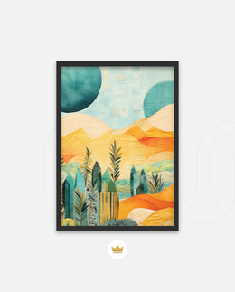 Abstract Desert Garden