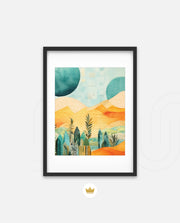Abstract Desert Garden