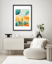 Abstract Desert Garden