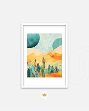 Abstract Desert Garden