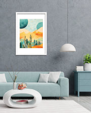 Abstract Desert Garden