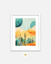 Abstract Desert Garden