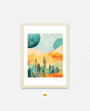 Abstract Desert Garden