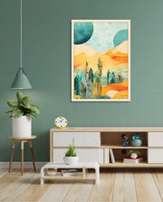 Abstract Desert Garden
