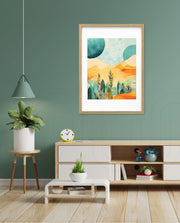 Abstract Desert Garden