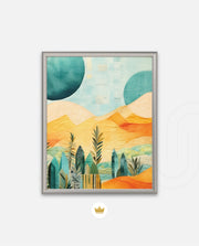 Abstract Desert Garden