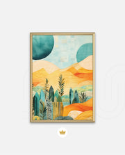 Abstract Desert Garden