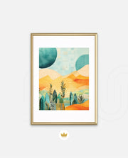 Abstract Desert Garden