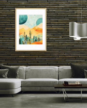 Abstract Desert Garden
