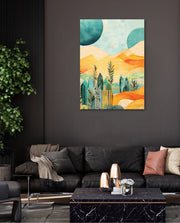 Abstract Desert Garden