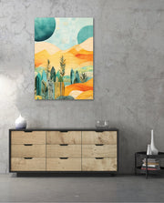 Abstract Desert Garden