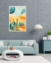 Abstract Desert Garden