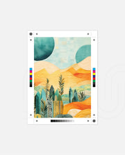 Abstract Desert Garden