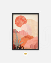 Blush Desert Sun