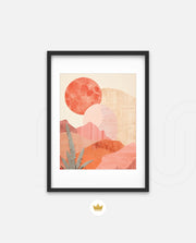 Blush Desert Sun