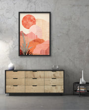 Blush Desert Sun