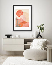 Blush Desert Sun