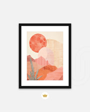 Blush Desert Sun