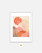 Blush Desert Sun