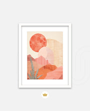Blush Desert Sun