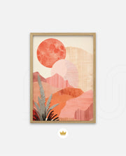 Blush Desert Sun