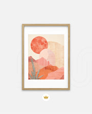 Blush Desert Sun