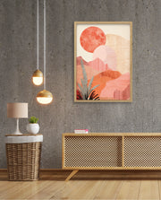 Blush Desert Sun
